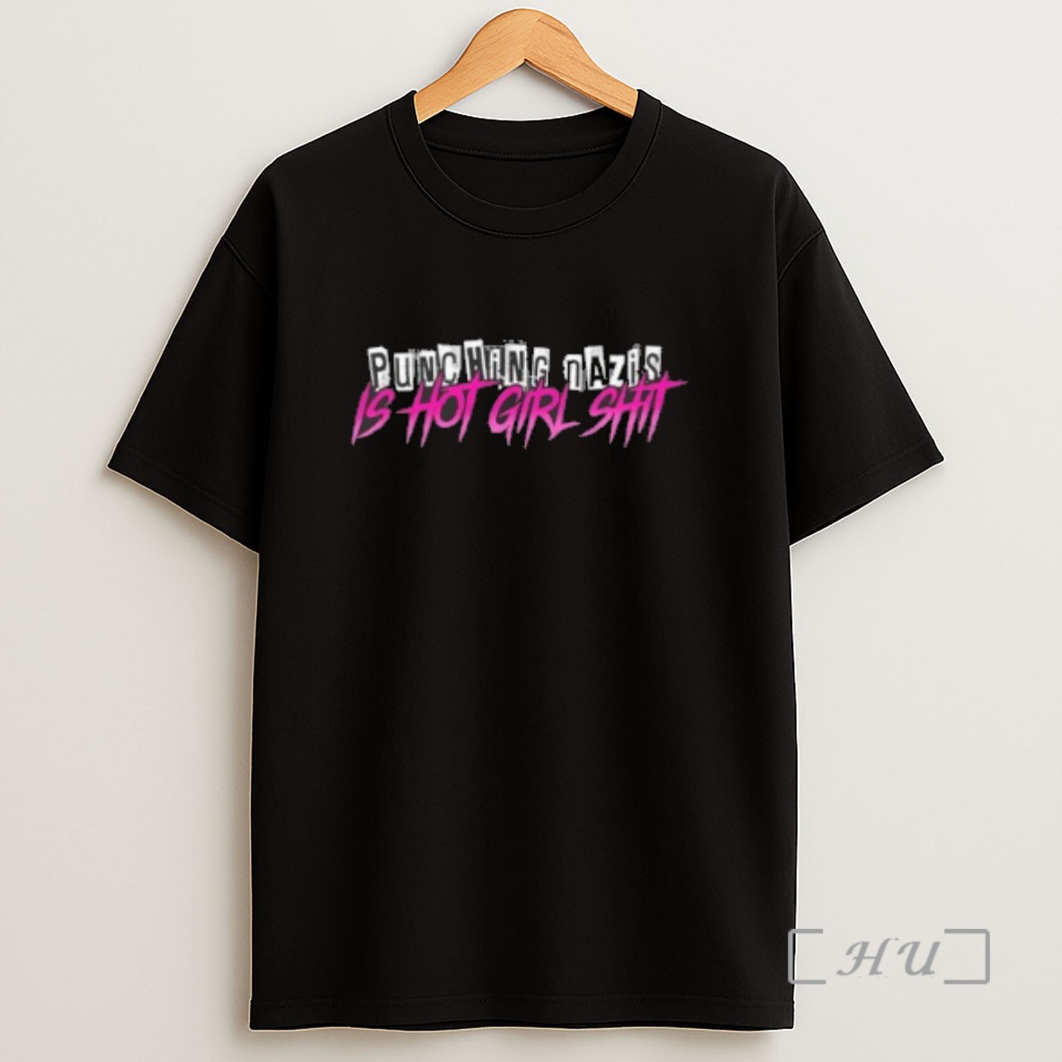 Premium Punching Nazis Is Not Girl Shit Sweatshirt Tee Shirt