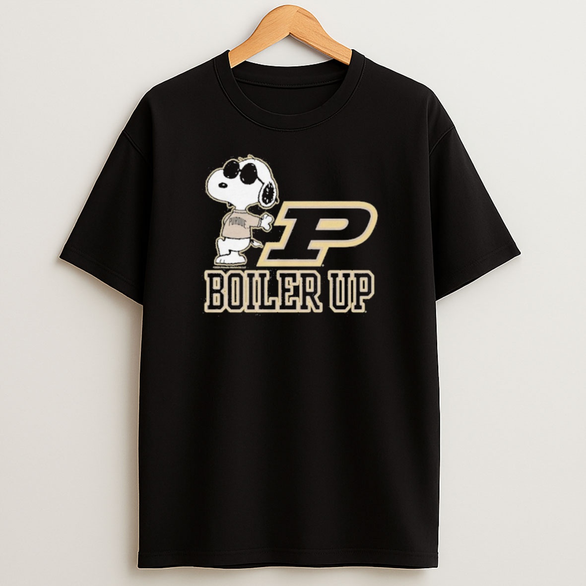 Premium Purdue Boilermakers Snoopy Joe Cool Sweatshirt Tee