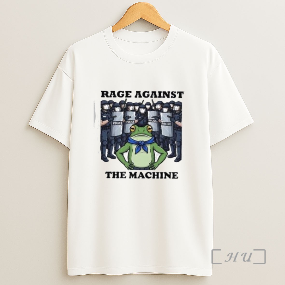 Premium Rage Against The Machine Frog Activist Protest Graphic 2025 Sweatshirt Tee Shirt