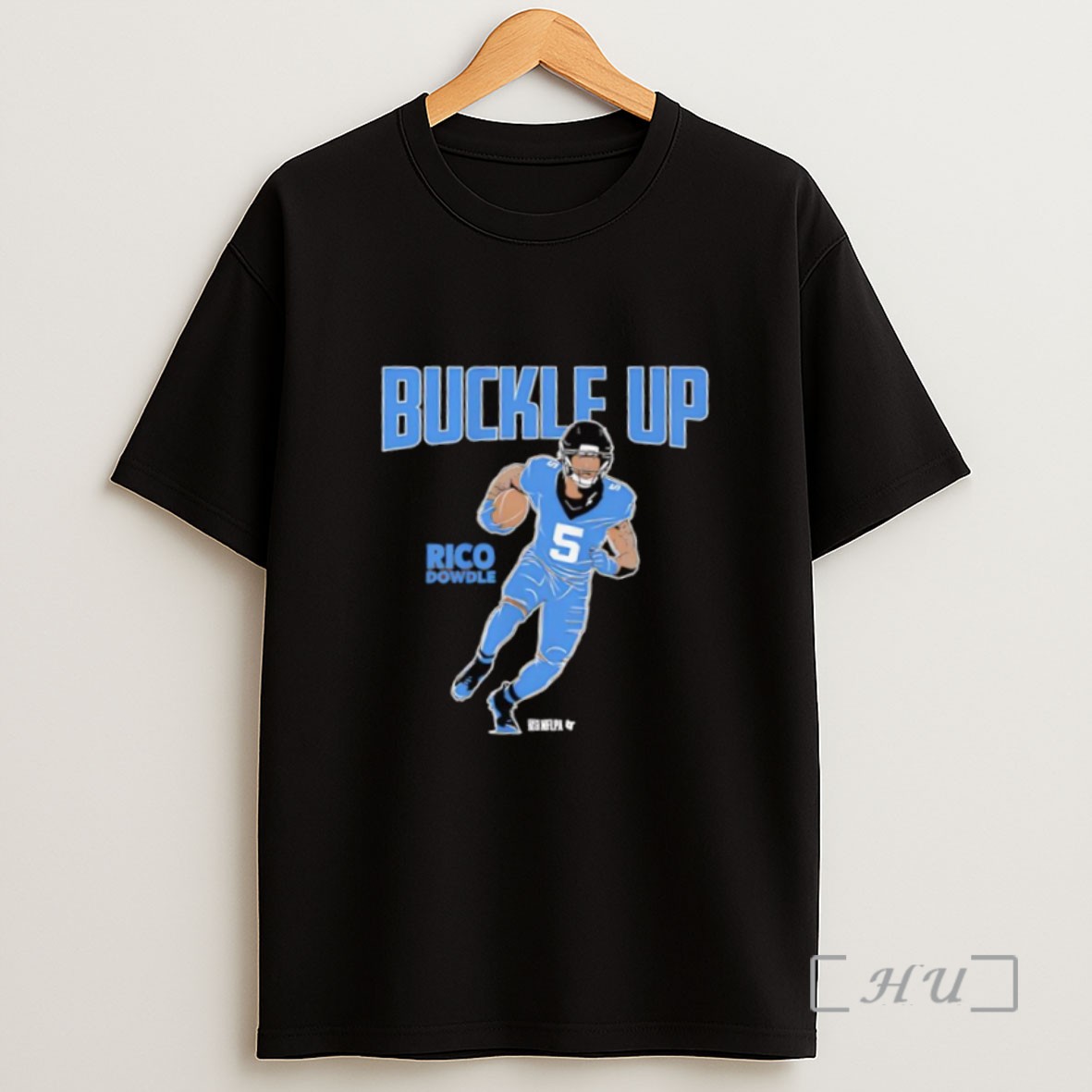 Premium Rico Dowdle Buckle Up Retro Graphic Sweatshirt Tee Shirt