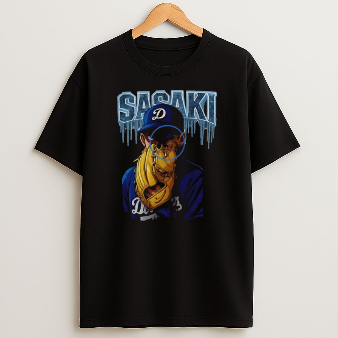 Premium Roki Sasaki Ice Anime Los Angeles Dodgers Baseball Mlb 2025 Sweatshirt Tee