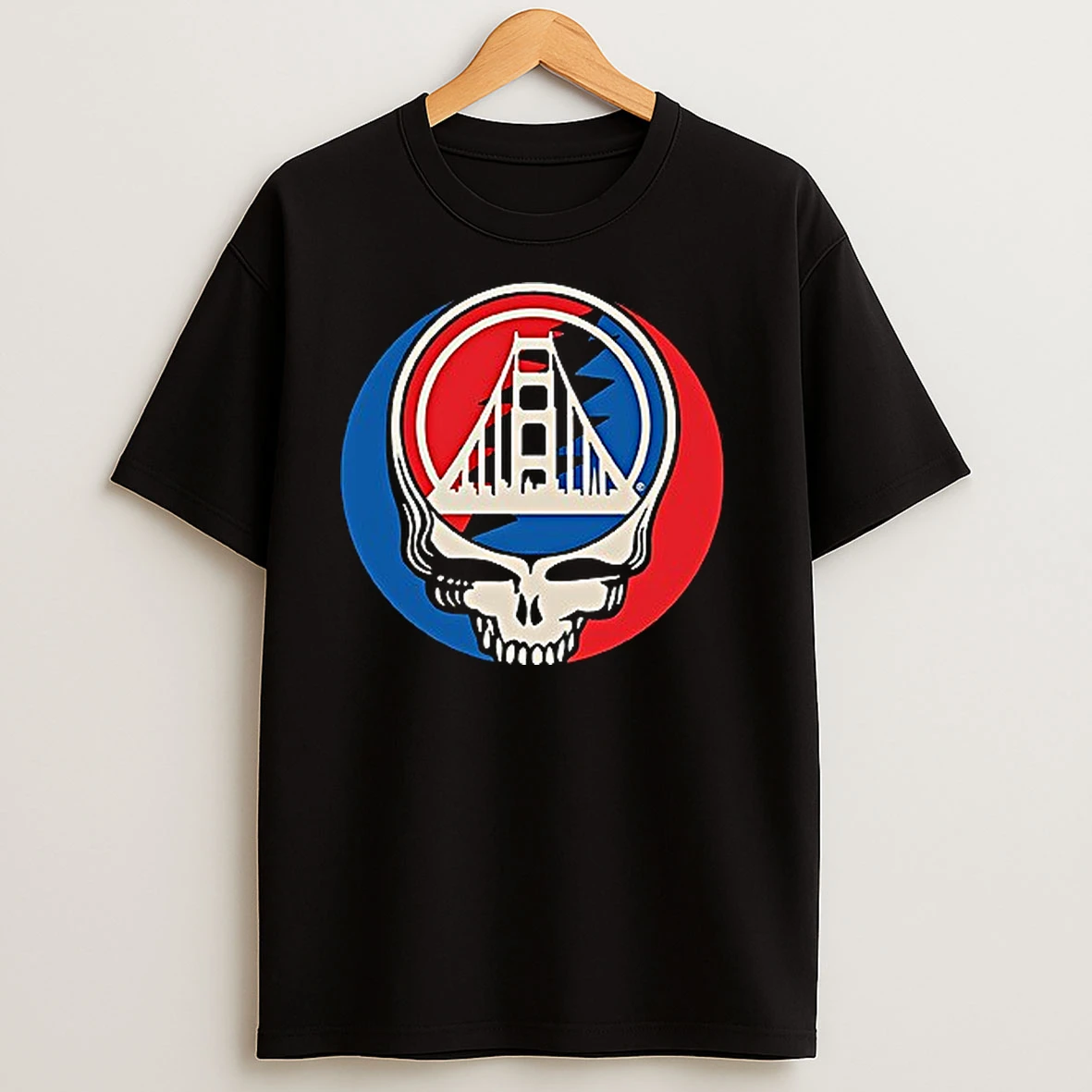 Premium San Francisco X Grateful Dead Golden Gate Park San Franpsycho Bear Mascots Shirts