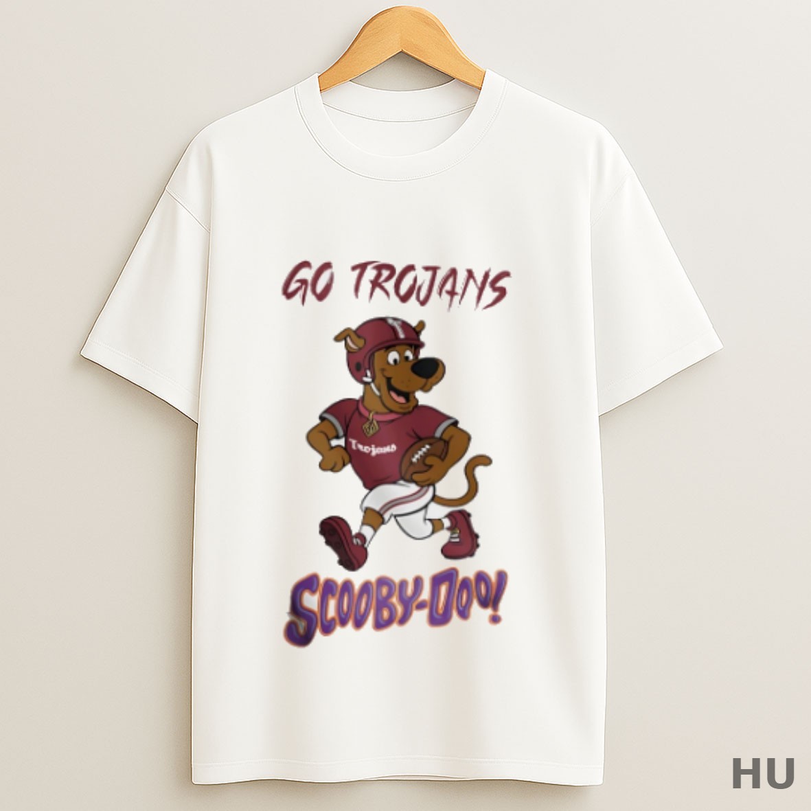Premium Scooby Doo X Troy Trojans Go Trojans T Shirt Sweatshirt Tee
