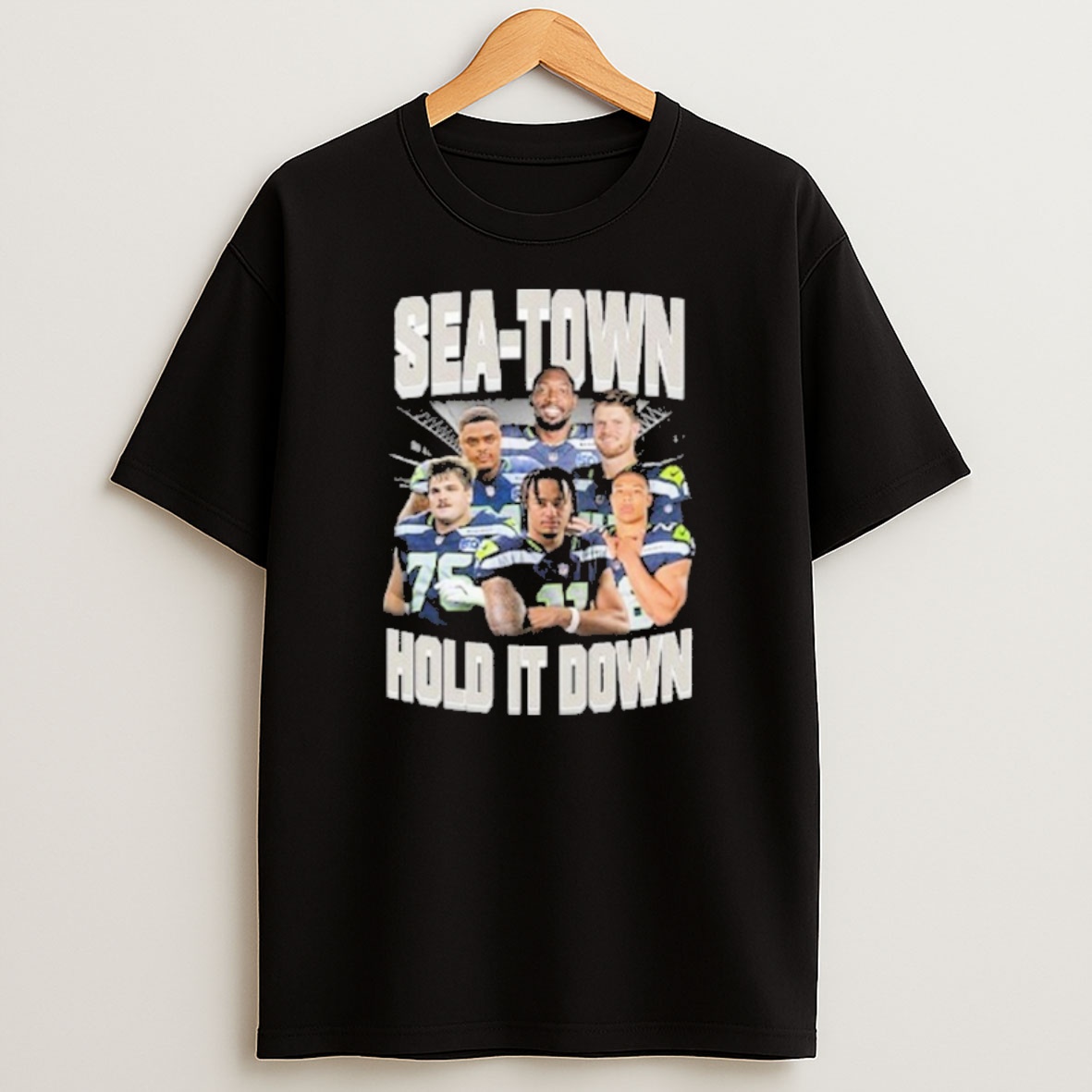Premium Sea Town Hold It Down Seattle Seahawks Sweatshirt Tee