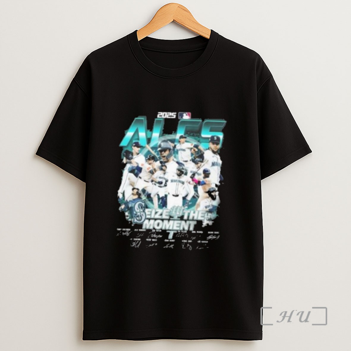 Premium Seattle Mariners 2025 Alcs Seize The Moment Players Signatures Sweatshirt Tee Shirt