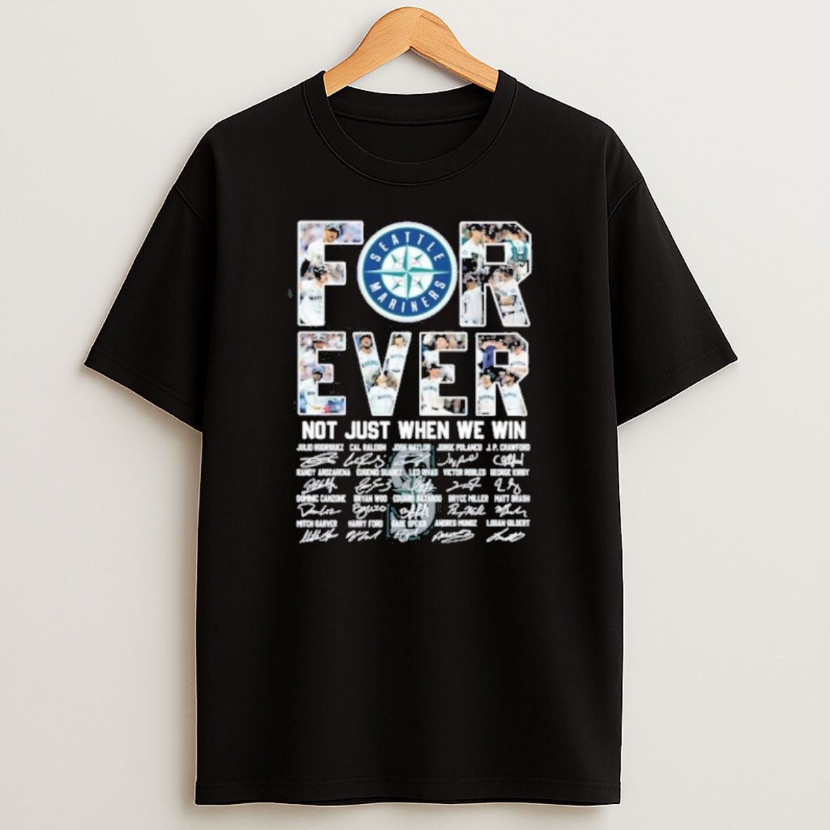 Premium Seattle Mariners Forever Not Just When We Win Signature Sweatshirt Tee