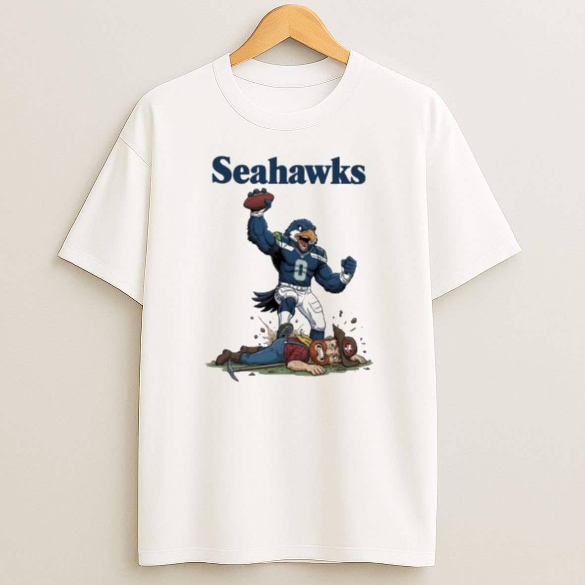 Premium Seattle Seahawks Vs San Francisco 49ers Baseball Sweatshirt Tee