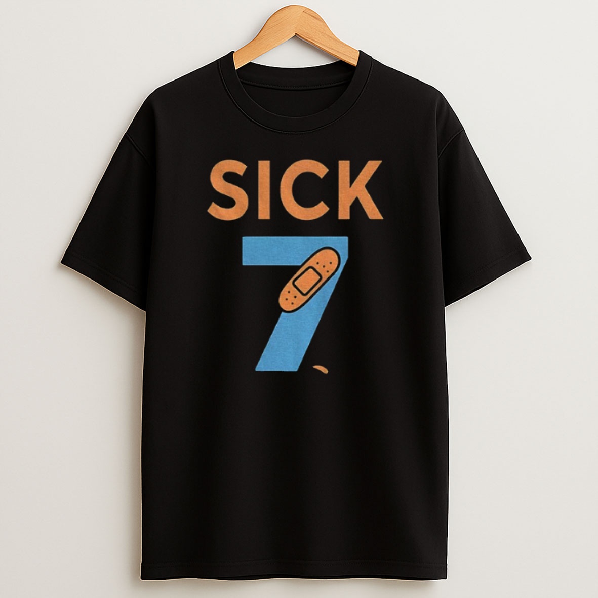 Premium Sick Seven Meme Six Seven Fun Wordplay Sweatshirt Tee