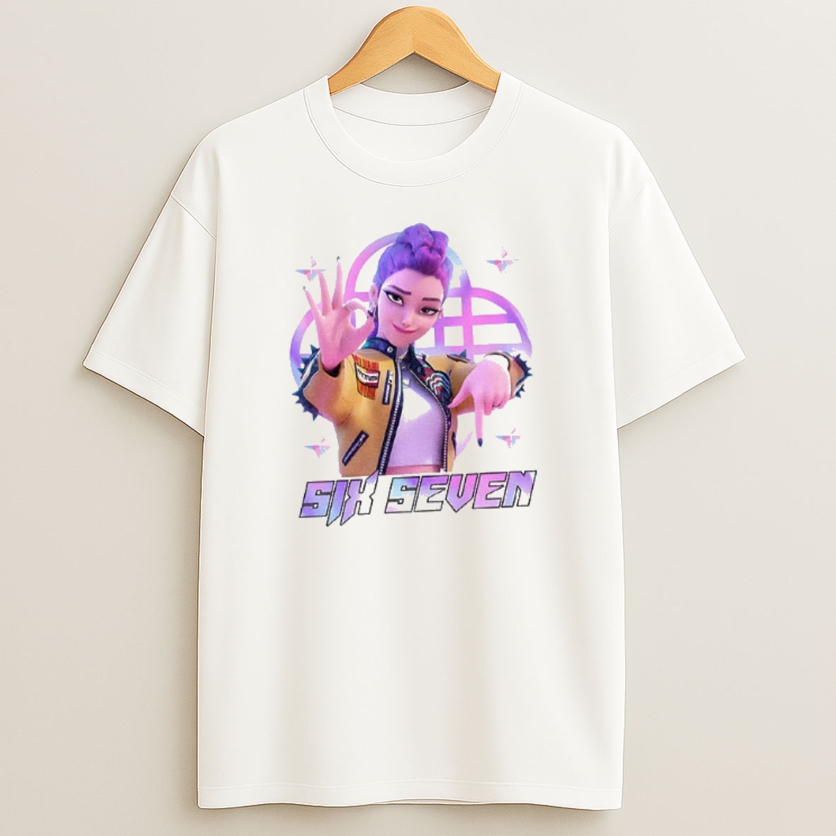 Premium Six Seven 6 7 Meme Kpop Girls Band Sweatshirt Tee