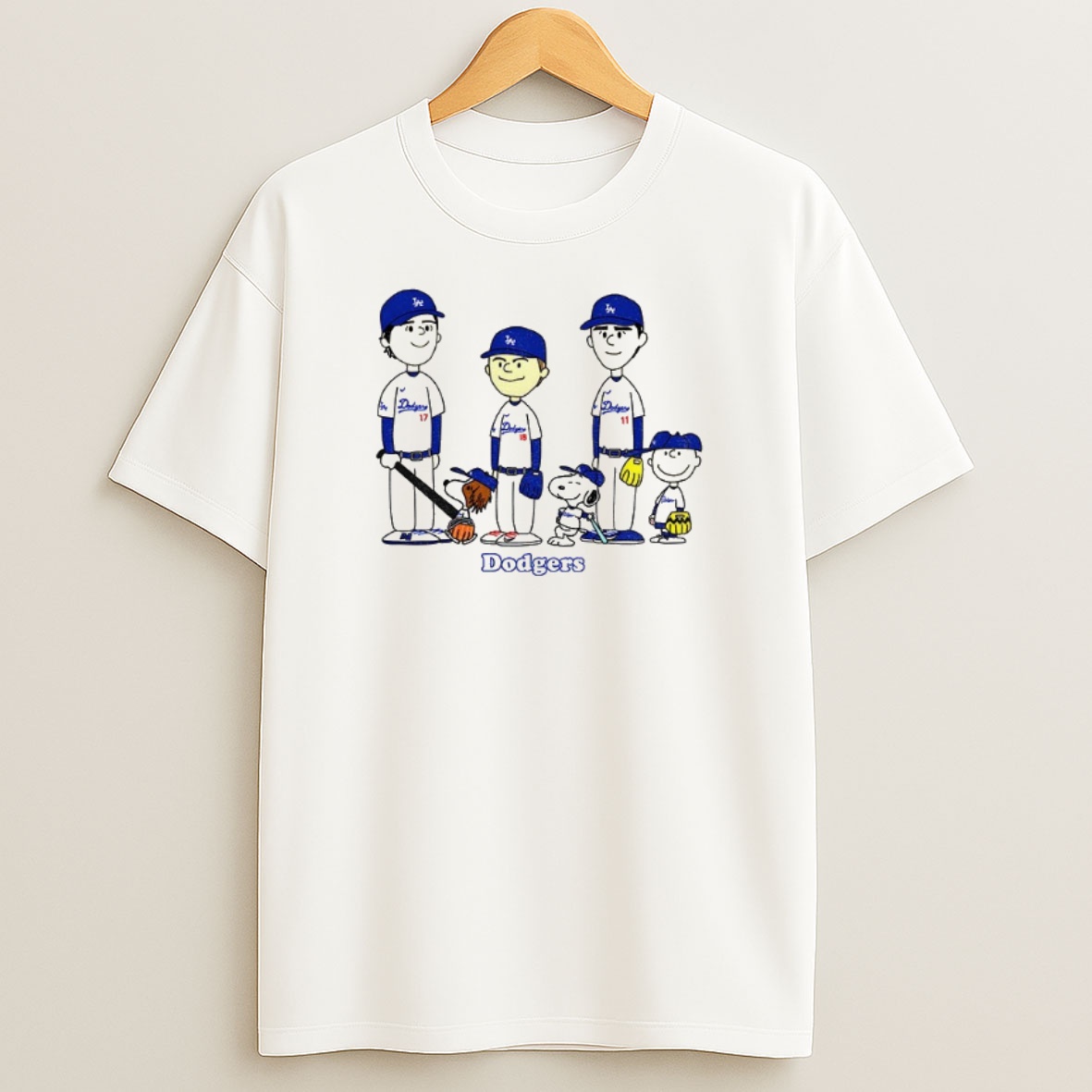 Premium Snoopy Peanuts Yoshinobu Yamamoto Shohei Ohtani Tommy Edman La Dodgers Mlb Baseball Sweatshirt Tee