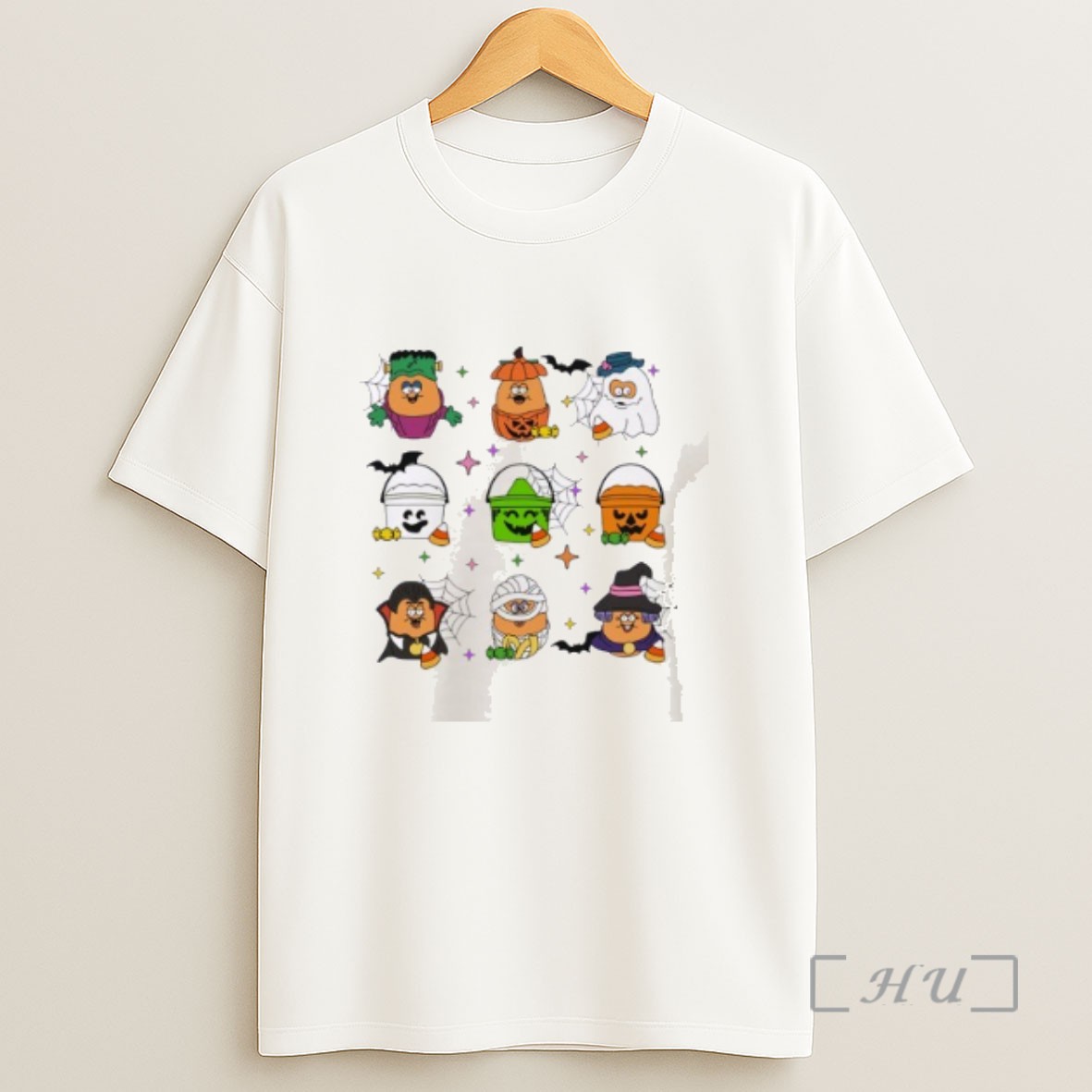 Premium Spooky Nuggets Happy Halloween Sweatshirt Tee Shirt