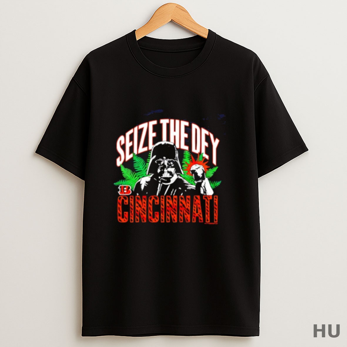 Premium Star Wars X Cincinnati Bengals Seize The Dey Dark Side T Shirt Sweatshirt Tee
