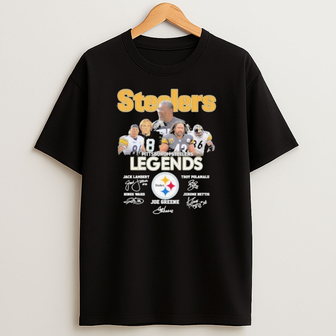Premium Steelers Pittsburgh Steelers Legends Player Sweatshirt Tee