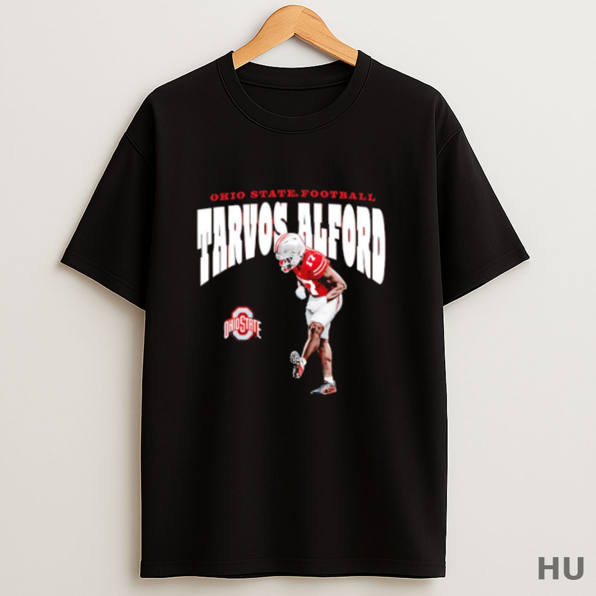 Premium Tarvos Alford Ohio State Buckeyes Illustrated T Shirt Sweatshirt Tee