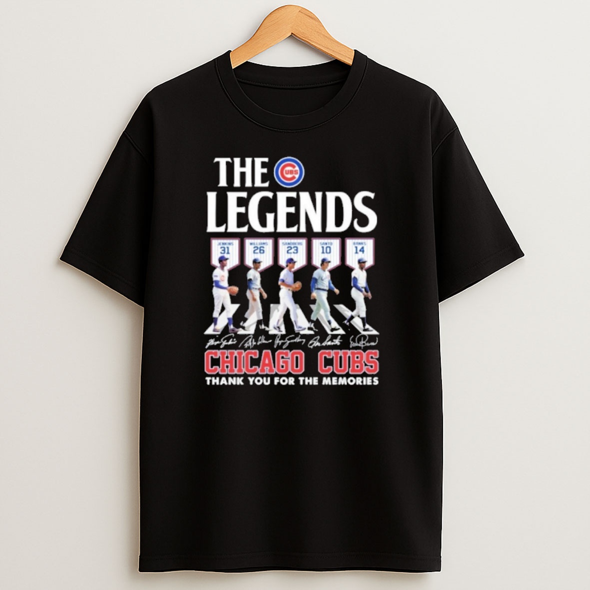 Premium The Legends Chicago Cubs Abbey Road Sweatshirt Tee