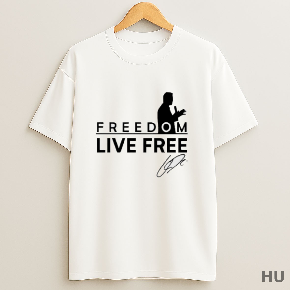 Premium Turning Point Charlie Kirk Live Free Signature T Shirt Sweatshirt Tee