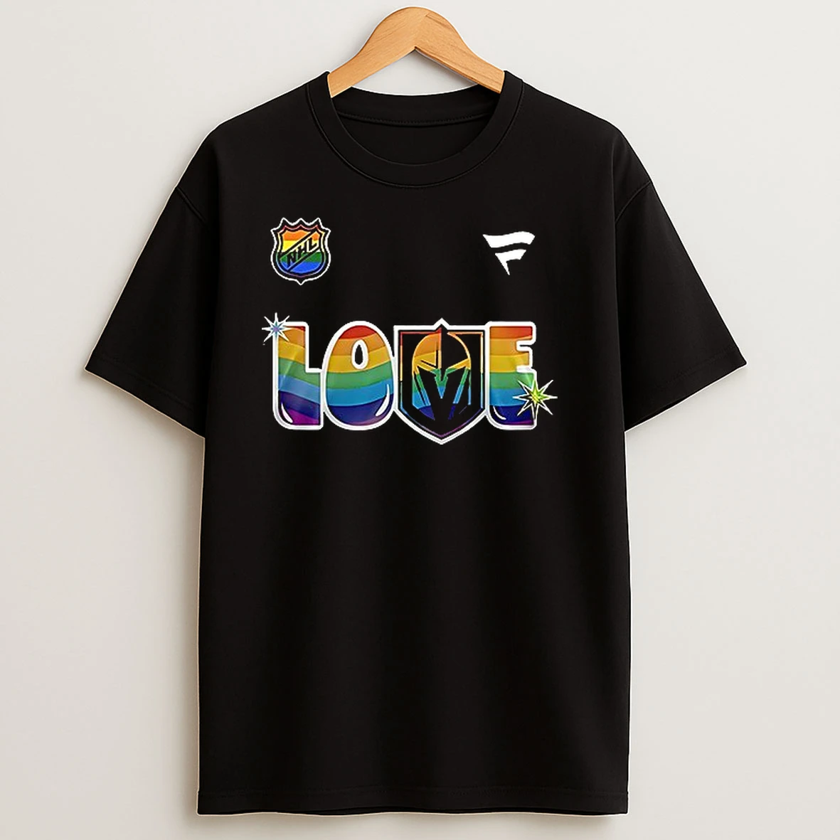 Premium Vegas Golden Knights Love Its Knights Pride Flag Shirts