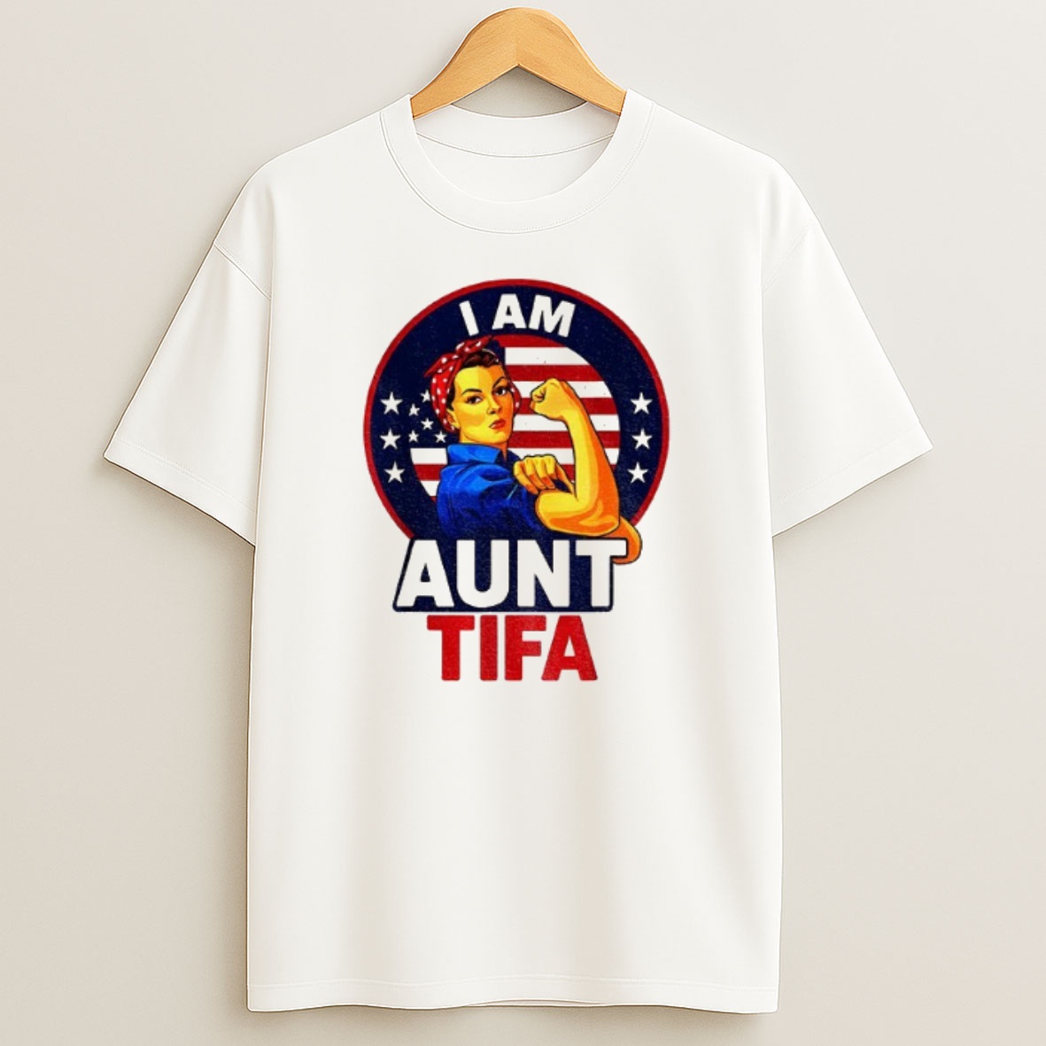 Premium Vintage I Am Aunt Tifa Feminist Graphic Sweatshirt Tee