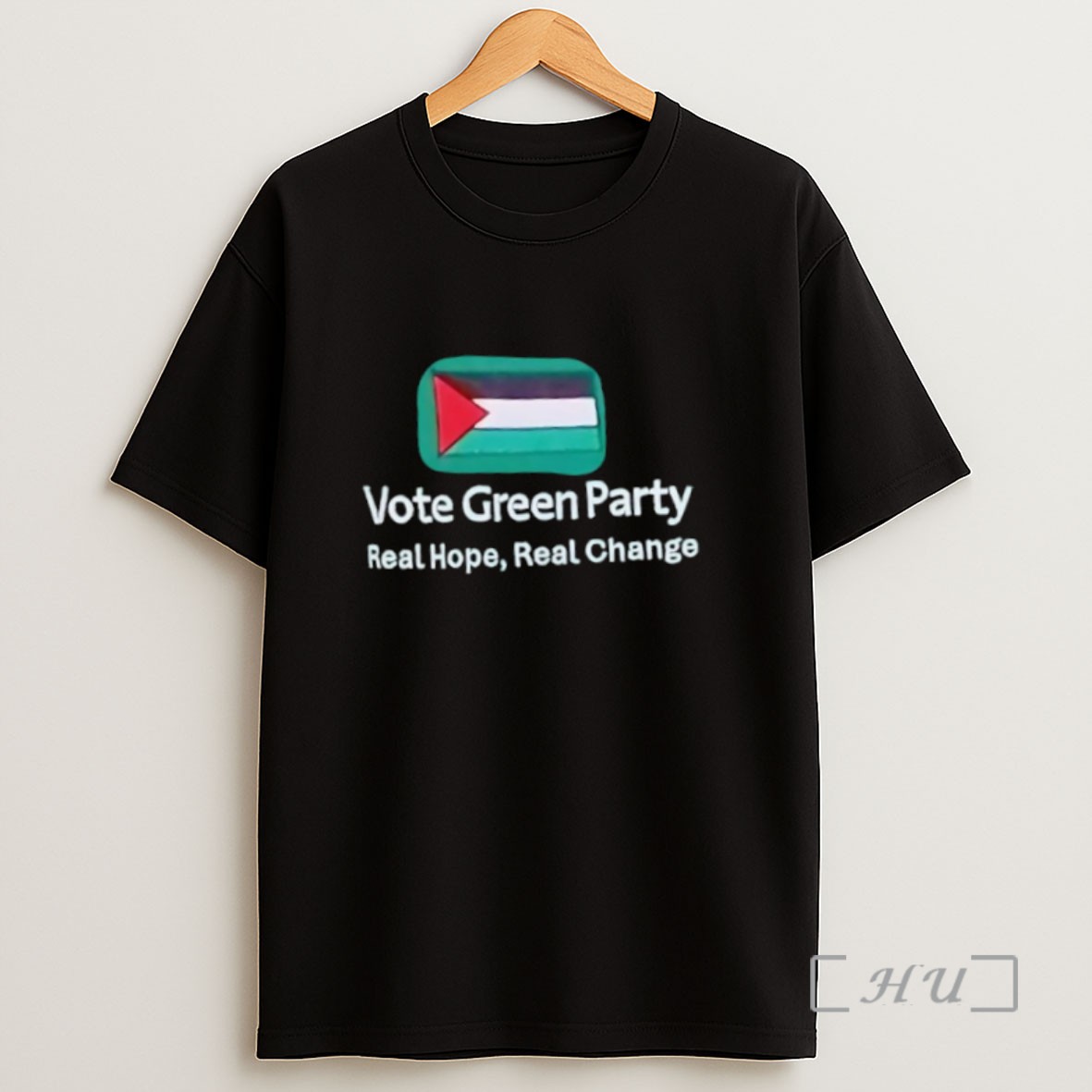 Premium Vote Green Party Real Hope Real Change Flag Of Palestine Sweatshirt Tee Shirt