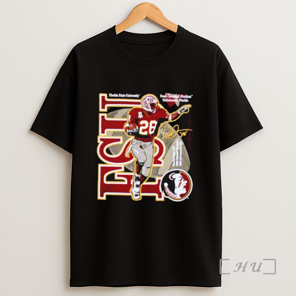 Premium Warrick Dunn Nfl Florida State Seminoles Graphic Sweatshirt Tee Shirt