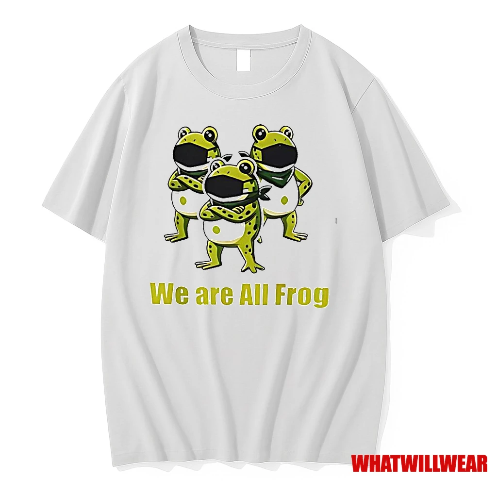 Premium We Are All Frog Portland Frog Solidarity Shirts