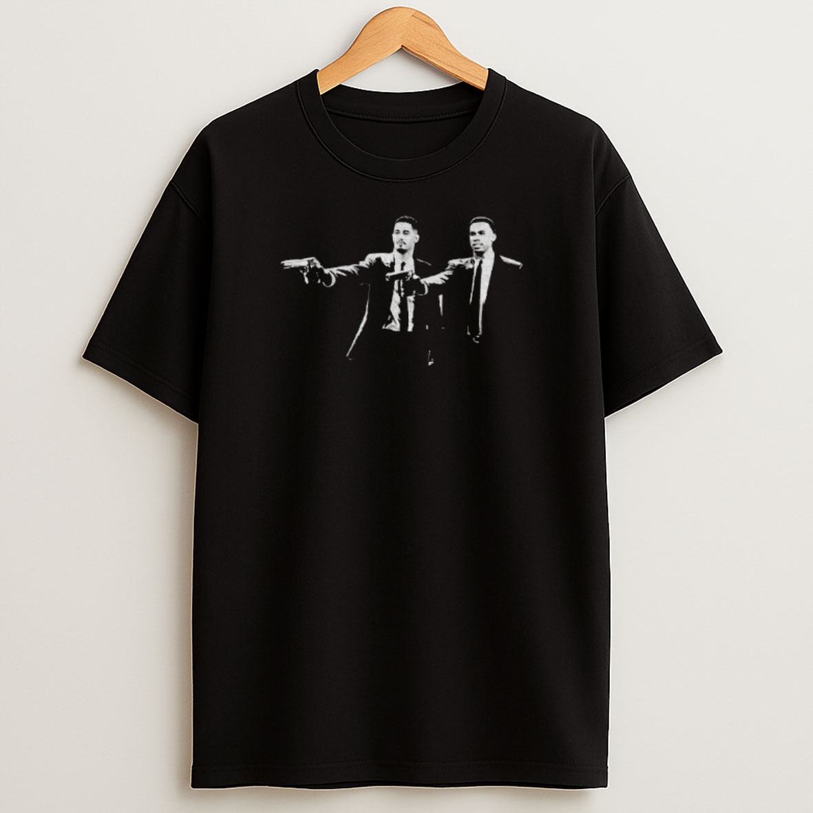 Premium William Saliba Gabriel Magalhaes Pulp Fiction Style Arsenal England Sweatshirt Tee