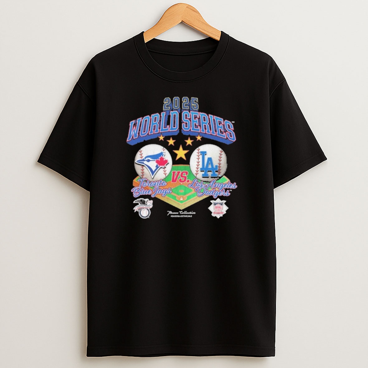 Premium World Series 2025 Toronto Blue Jays Vs La Dodgers Field Sweatshirt Tee