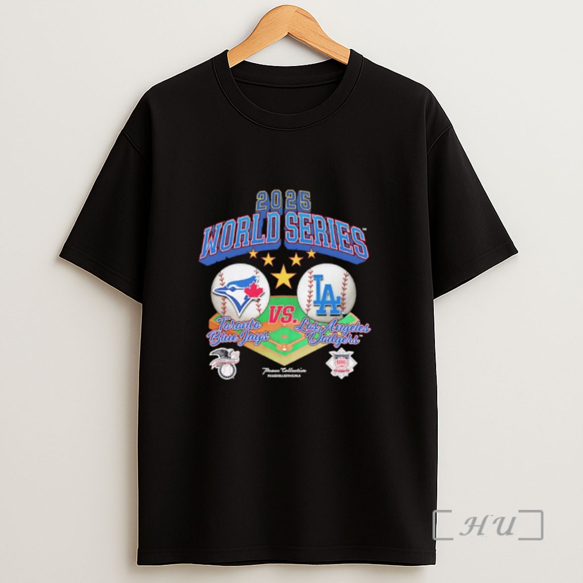 Premium World Series 2025 Toronto Blue Jays Vs La Dodgers Logo Baseball Sweatshirt Tee Shirt