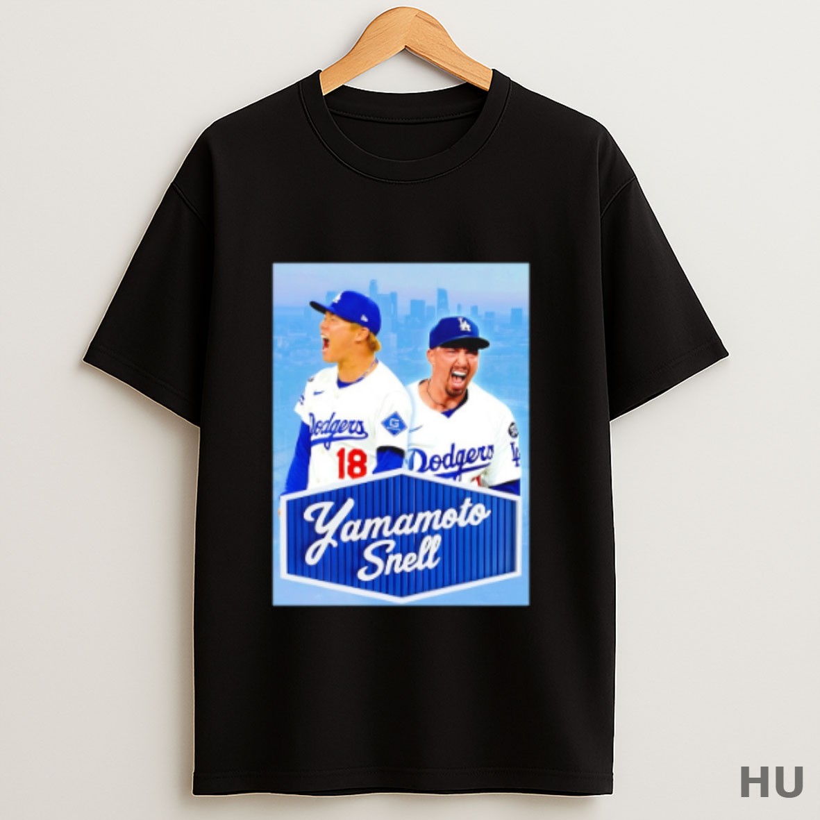 Premium Yoshinobu Yamamoto And Blake Snell Yamamoto Snell T Shirt Sweatshirt Tee