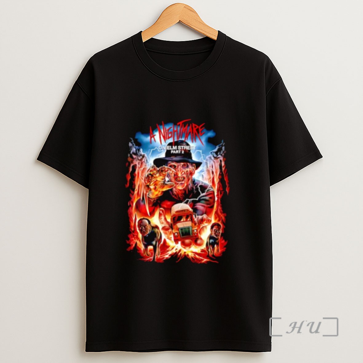 Premium Zachary Jackson Brown A Nightmare Onelm Street Part 2 Graphic Sweatshirt Tee Shirt