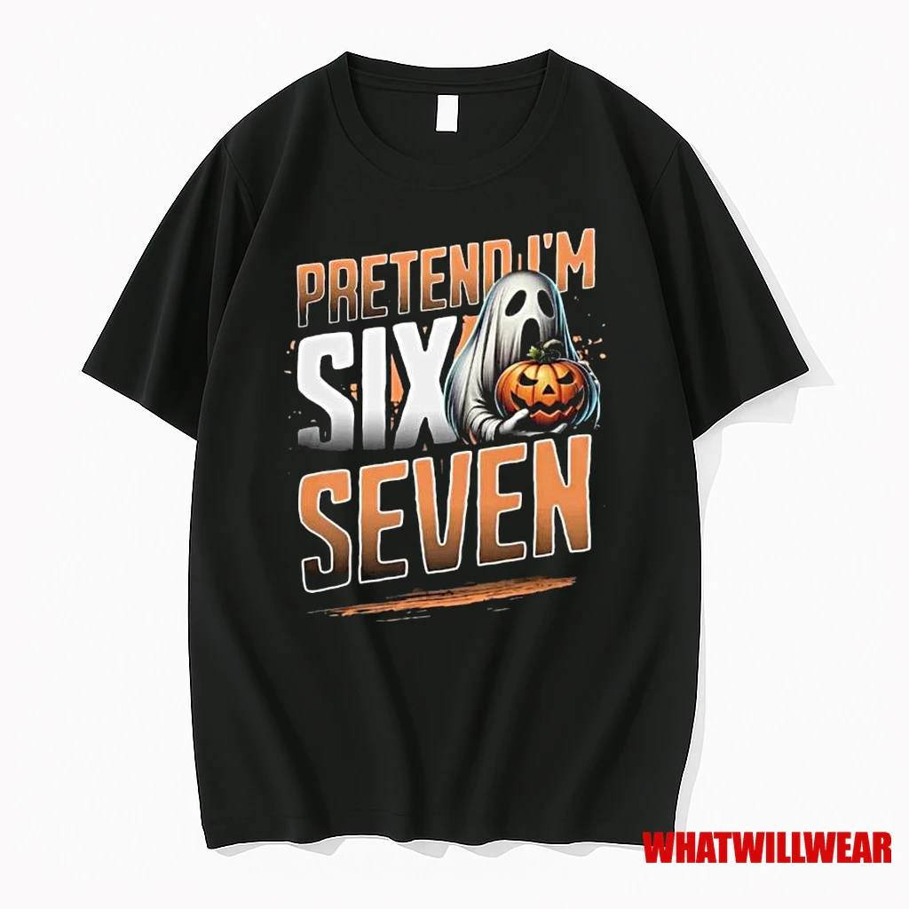 Pretend Im A Six Seven Ghost Halloween Shirts