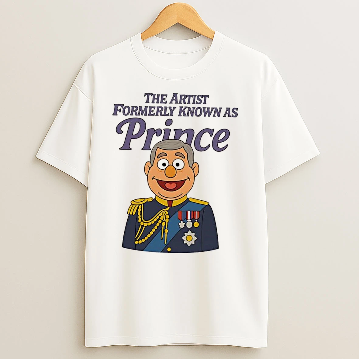 Prince Andrew The Artist Formerly Known As Prince T Shirts