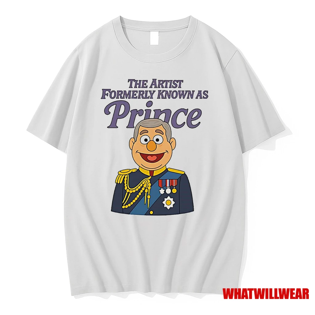 Prince Andrew The Artist Formerly Known As Prince Shirts