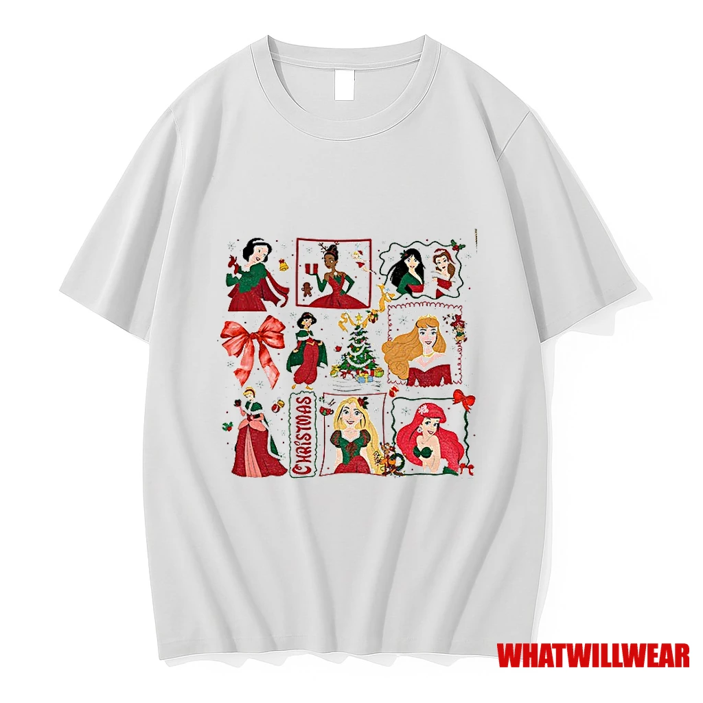 Princess Movie Christmas Holiday Lights Merry Christmas Shirts