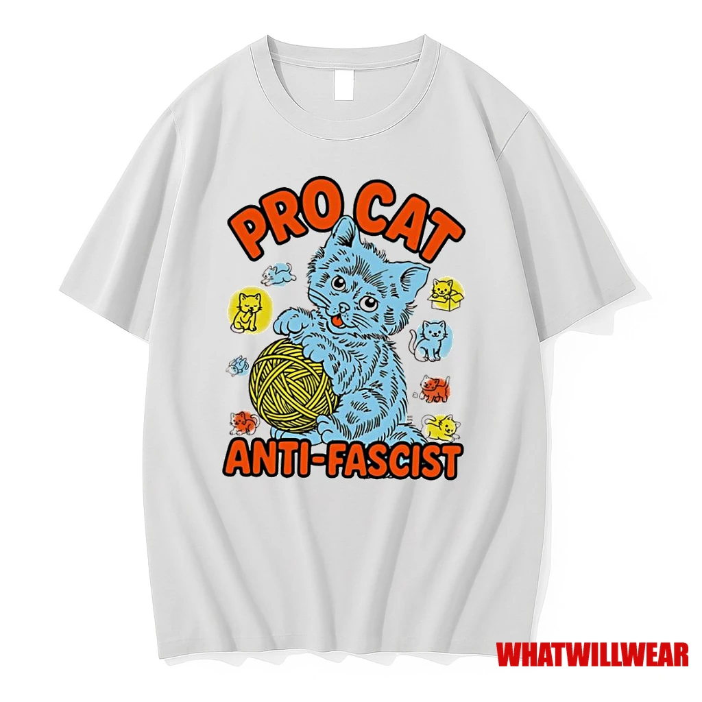Pro Cat Anti Fascist Emotions Shirts