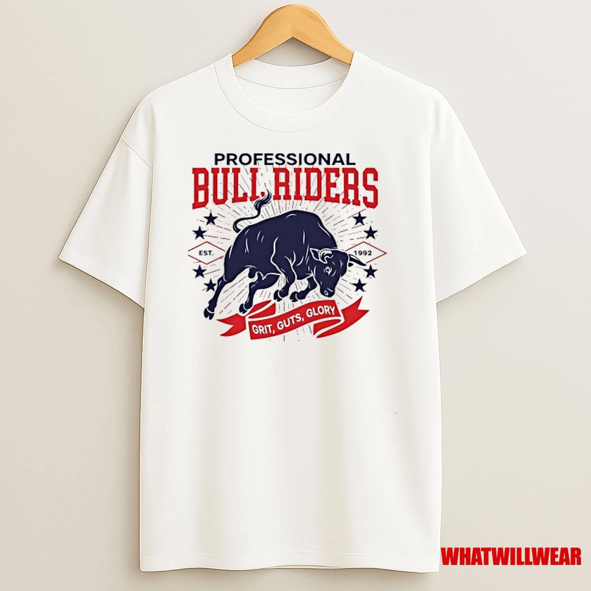 Professional Bull Riders Grit Guts Glory Est 1992 Shirts