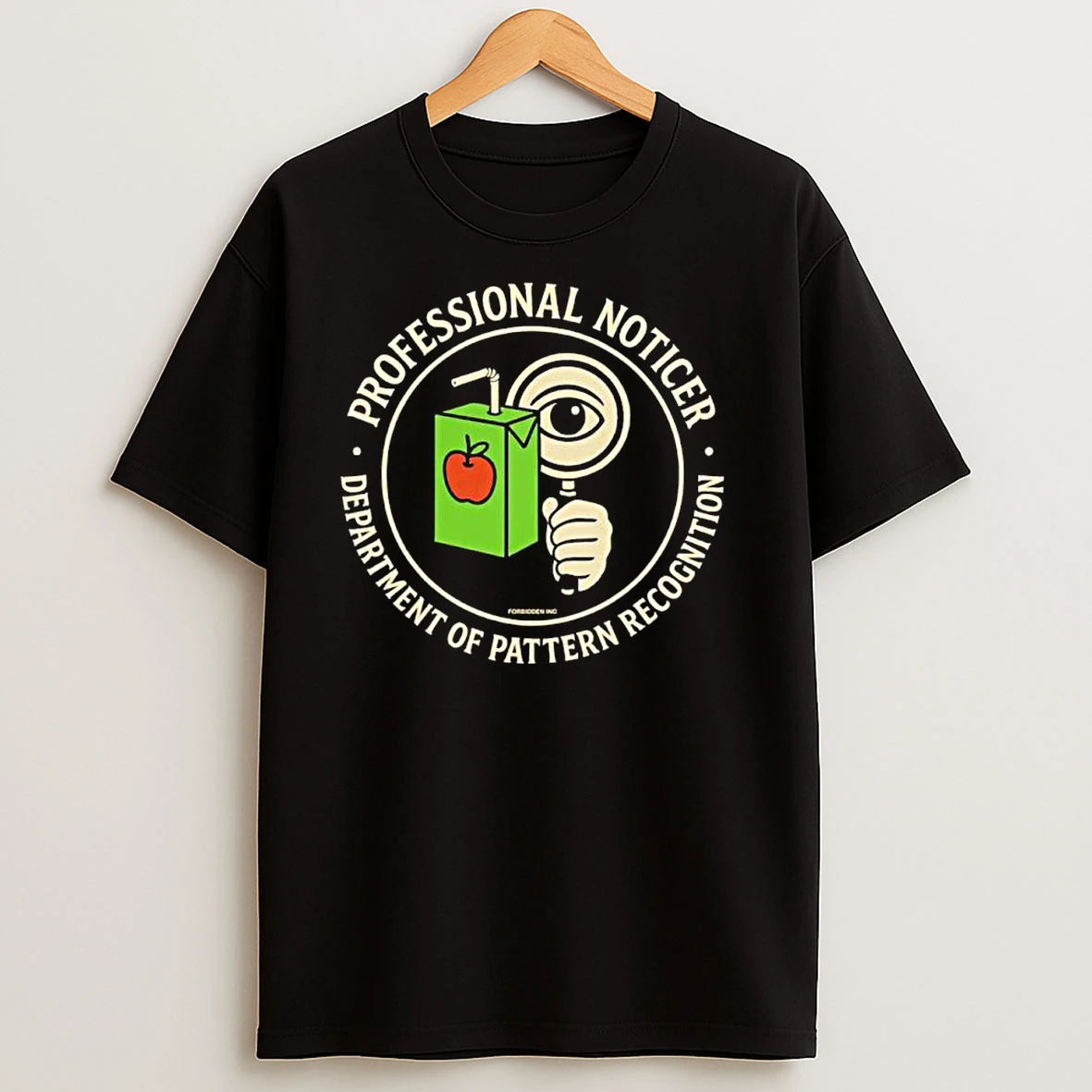 Professional Noticer Department Of Pattern Recognition Ornaments T Shirts
