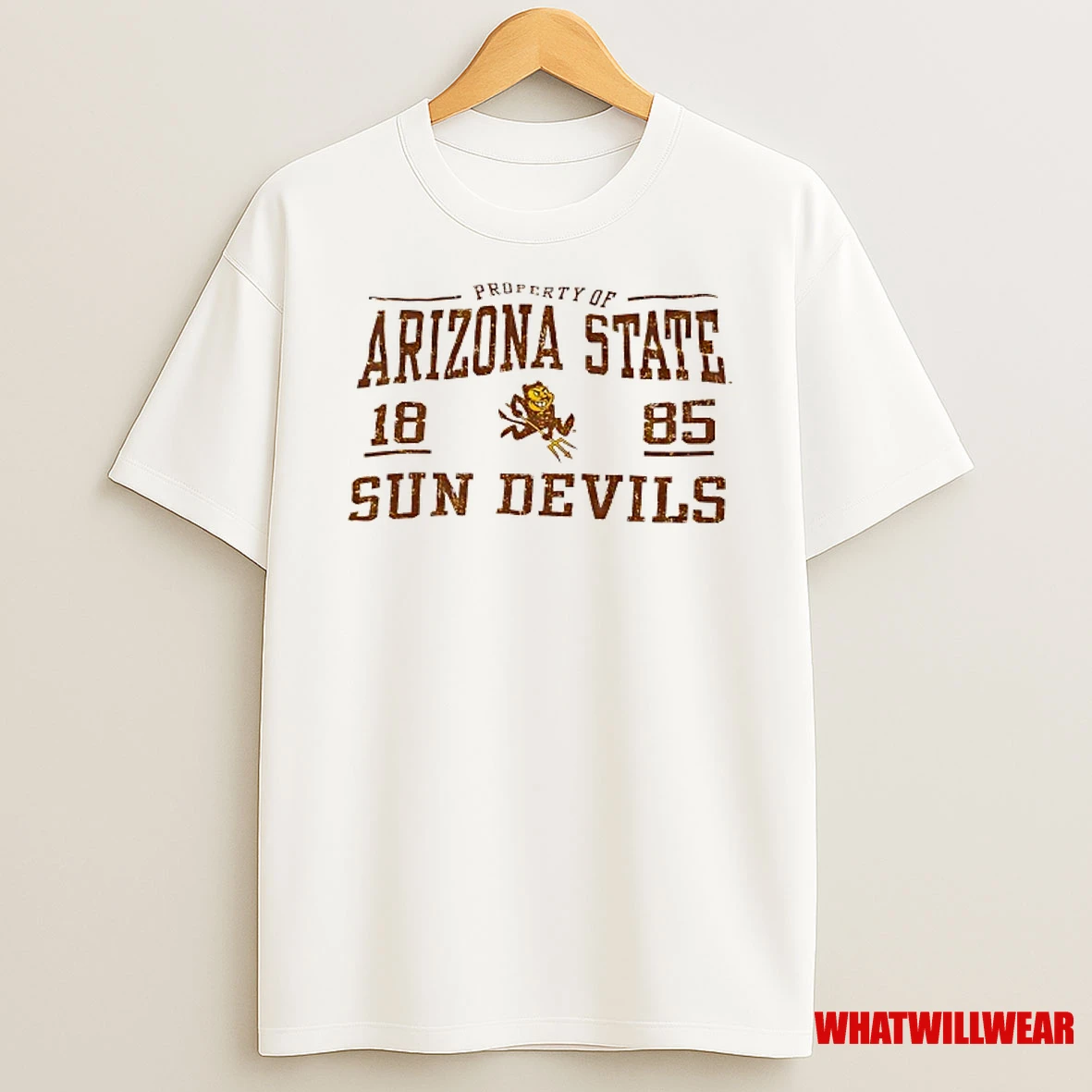 Property Of Arizona State Sun Devils 1885 Shirts