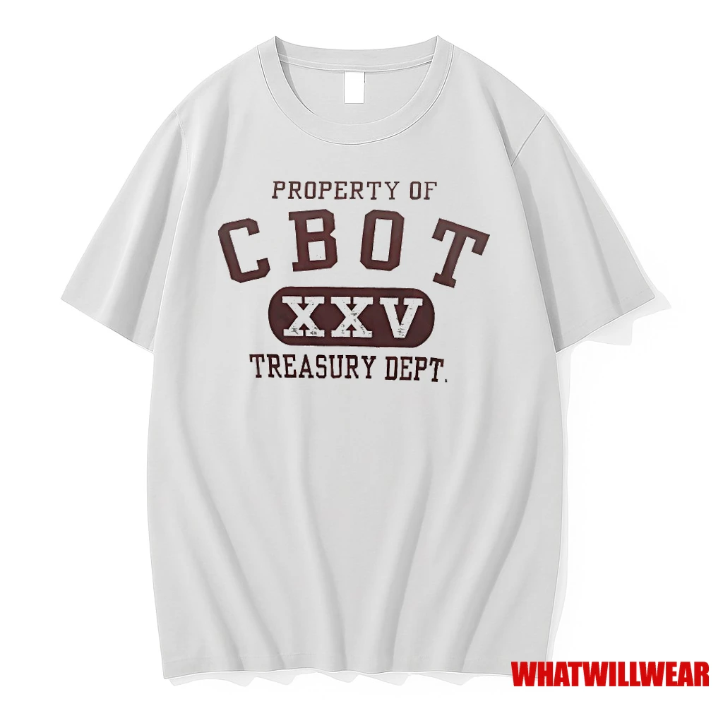 Property Of Cbot Xxv Treasury Dept Shirts