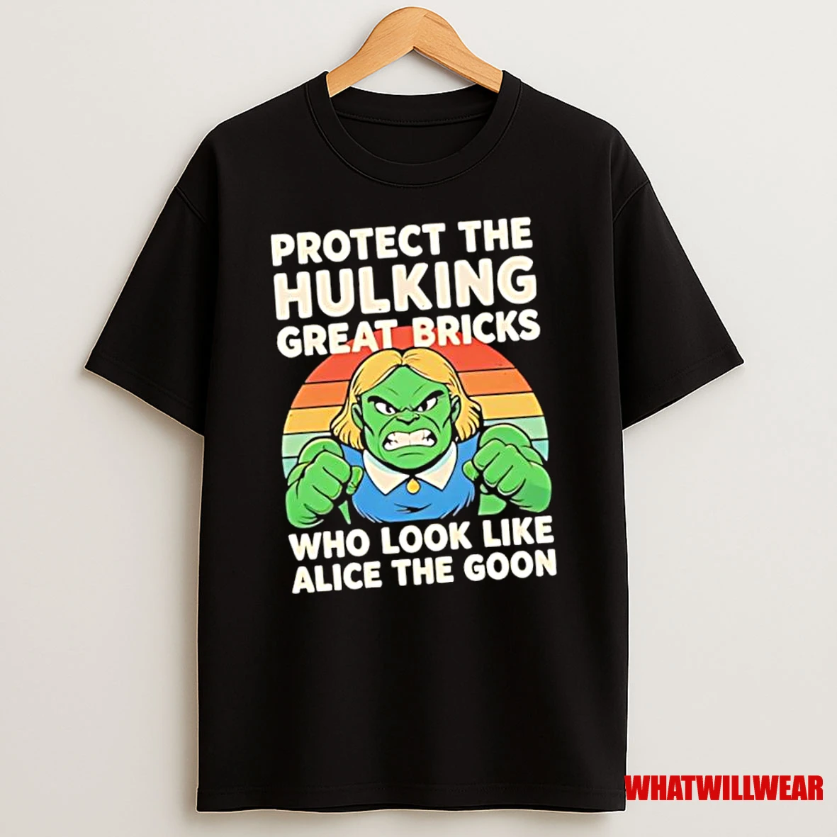 Protects The Hulking Great Bricks Who Look Like Alice The Goon Vintage Shirts