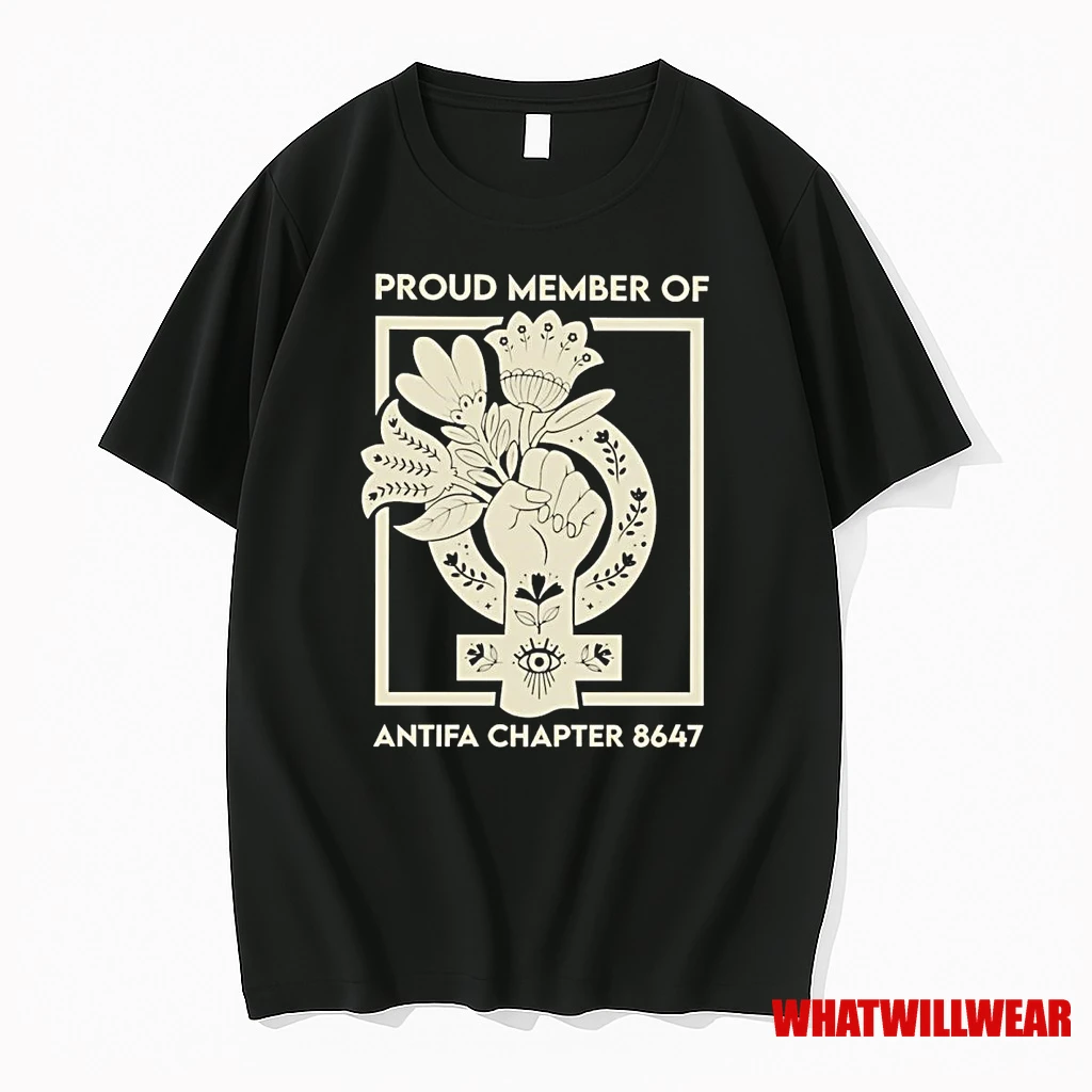 Proud Member Of Antifa Chapter 86 47 Shirts