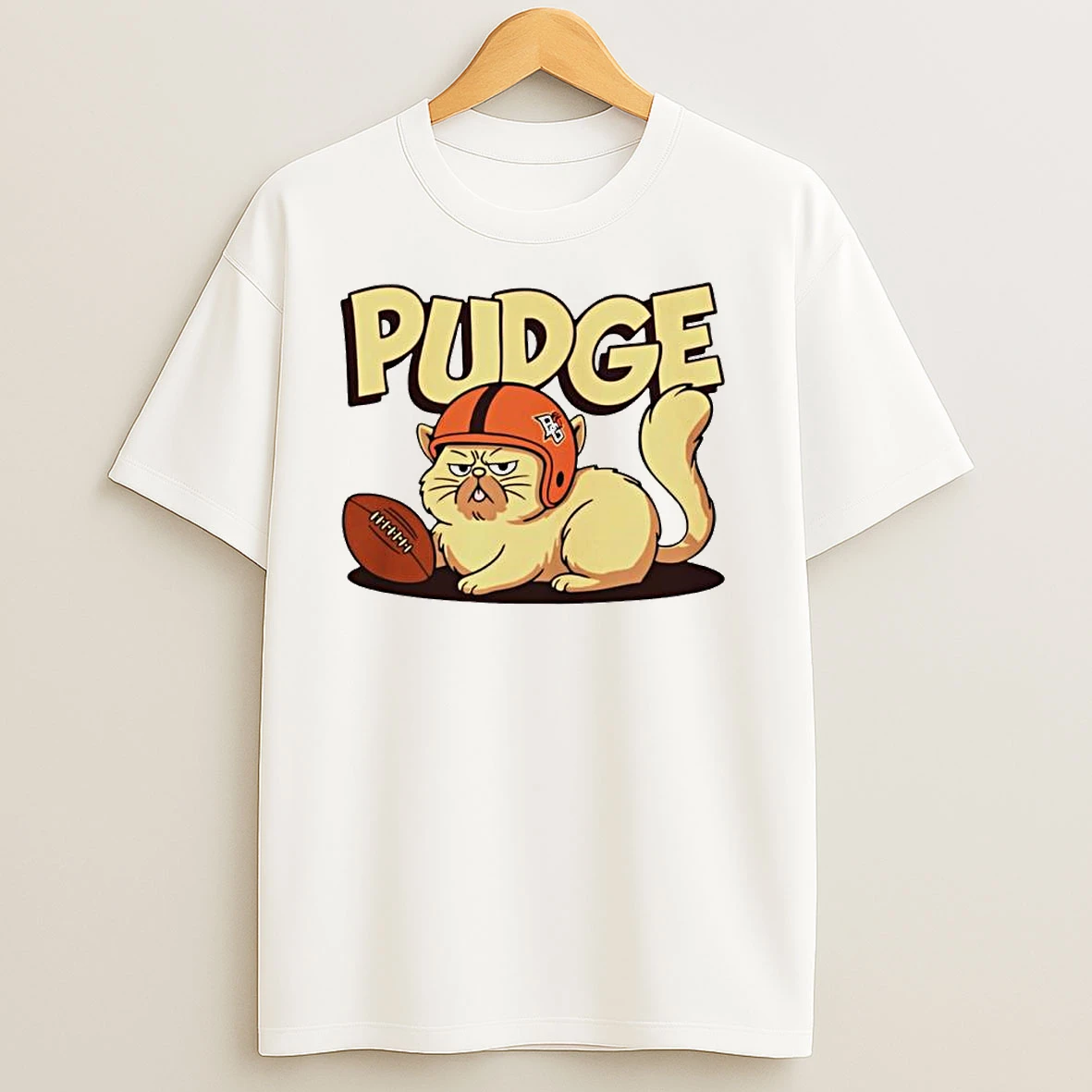 Pudge The Cat Bowling Green Falcons Ornaments T Shirts