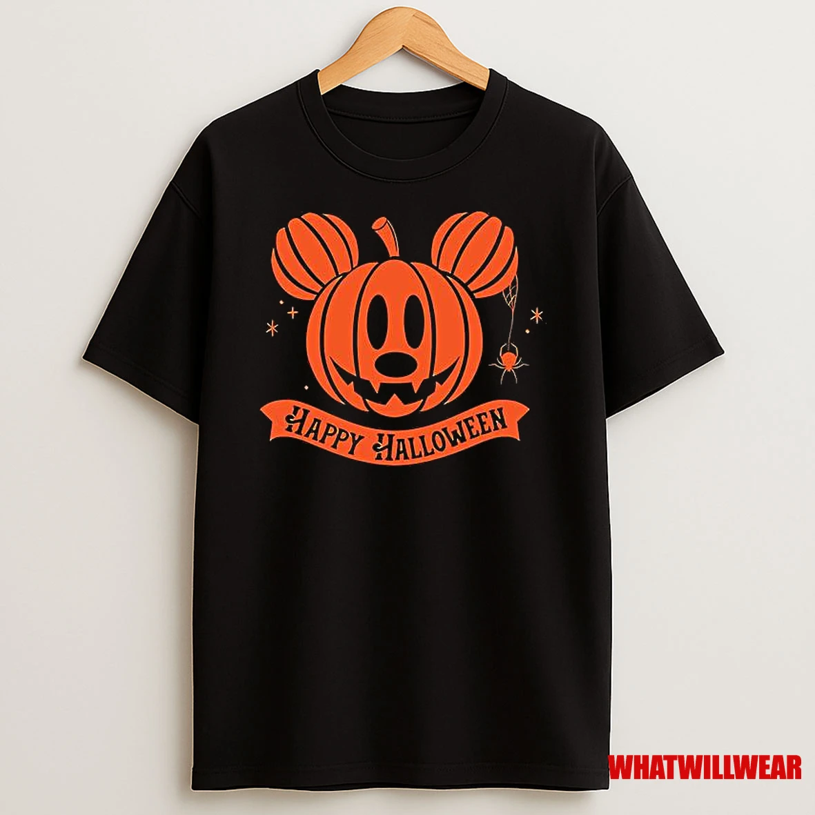 Pumpkin Mickey Mouse Happy Halloween Funny Shirts