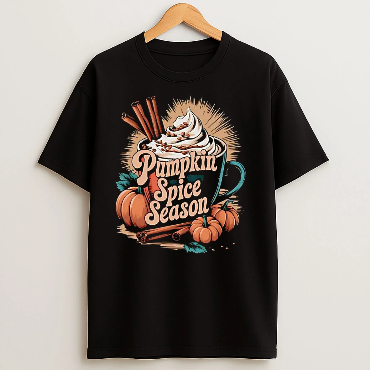 Pumpkin Spice Season Halloween T Shirts