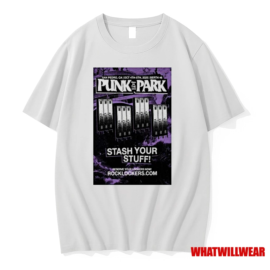 Punk In The Park Oct 4 2025 Berth 46 San Pedro Ca Shirts