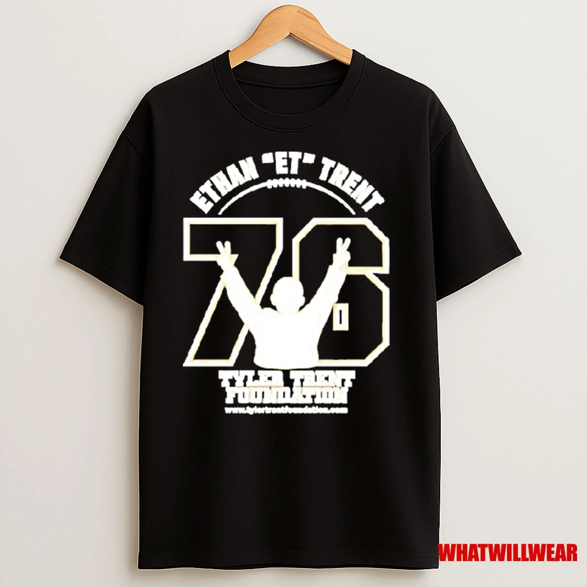 Purdue Boilermakers Ethan Et Trent Tyler Trent Foundtion Number 76 Shirts