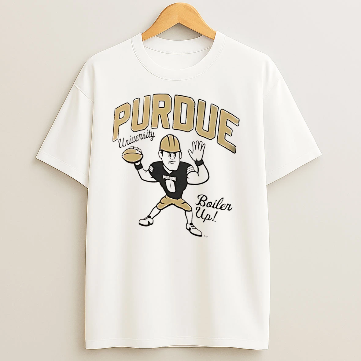 Purdue Boilermakers University Boiler Up Mascot T Shirts