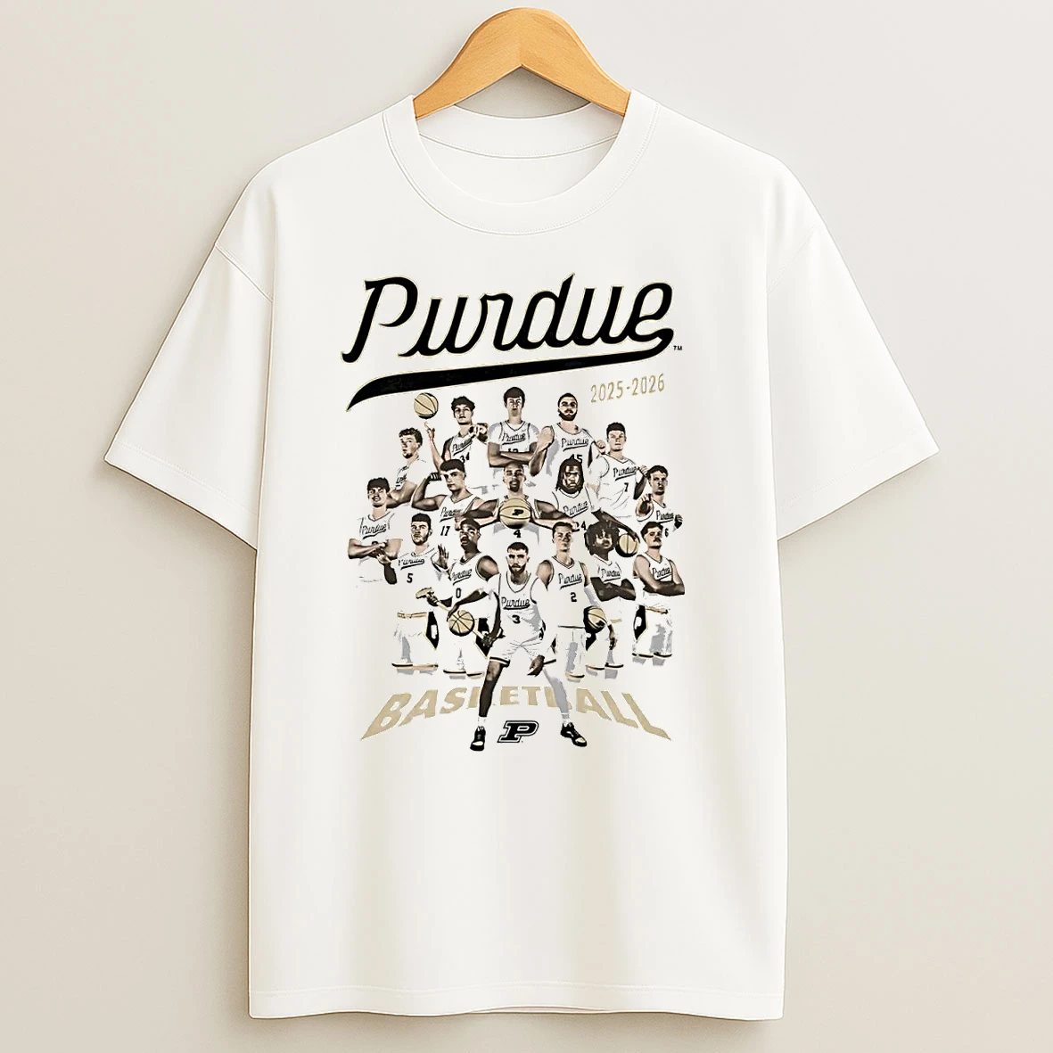 Purdue Boilermakers Mens Basketball 2026 T Shirts