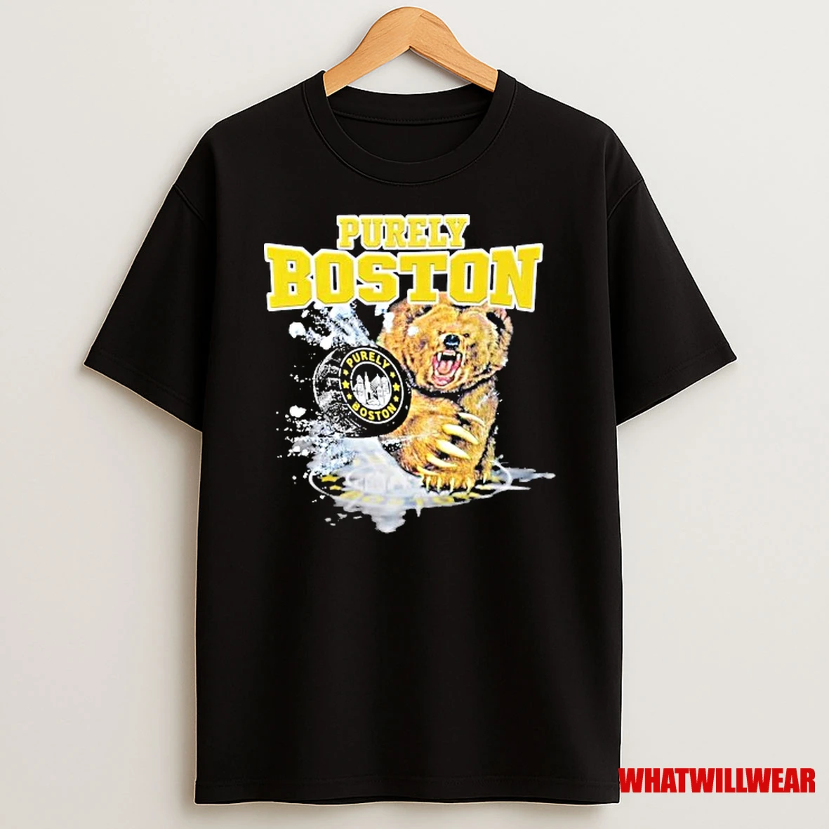 Purely Boston Hockey Bear Claw Shirts