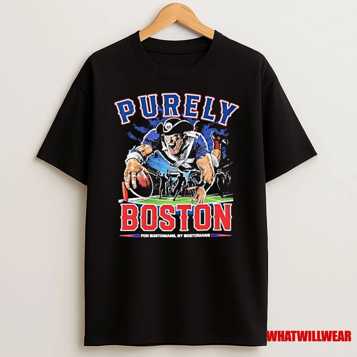 Purely Boston Touchdown For Bostonians Shirts